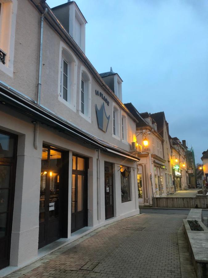 Hotel Restaurant La Place Saint-Amand-Mont-Rond Buitenkant foto