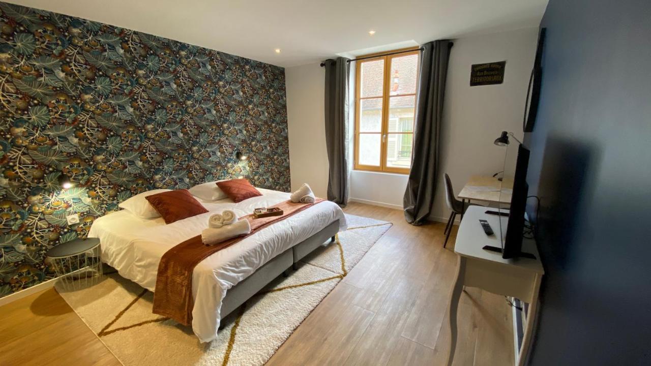 Hotel Restaurant La Place Saint-Amand-Mont-Rond Buitenkant foto